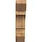 Ekena Millwork Balboa Slat Rough Sawn Bracket, Western Red Cedar, 6"W x 22"D x 26"H BKT06X22X26BOA06RWR - alternate 4